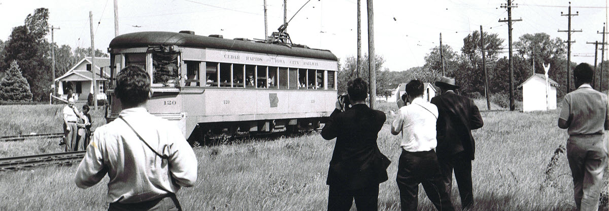 Photo of last passenger ride